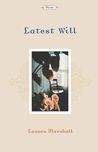 Marshall - Latest Will  Poems - New paperback or softback
