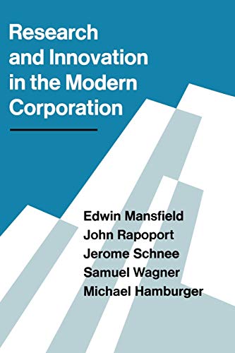 Mansfield - Research and Innovation in the Modern Corporation - New pa