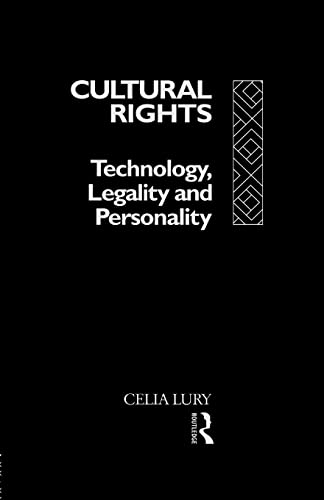 Lury - Cultural Rights   Technology, Legality and Personality - New pa