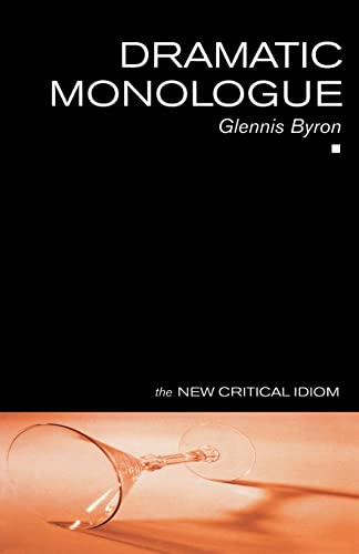 Byron - Dramatic Monologue - New paperback or softback