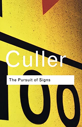 with a new preface b - Pursuit of Signs - New Paperback