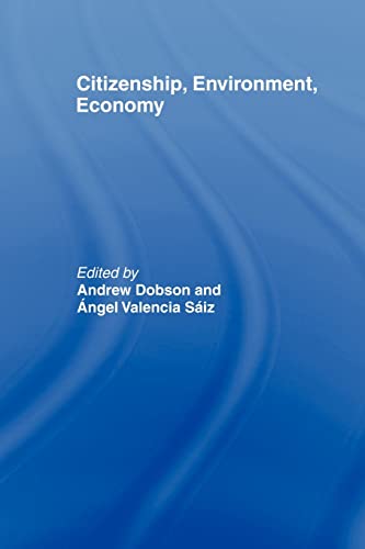 Dobson - Citizenship, Environment, Economy - New paperback or softback