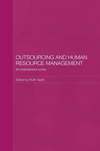 aplin - Outsourcing and Human Resource Management   An International S