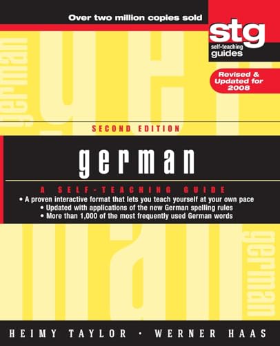 Werner Haas - German   A Self-Teaching Guide - New Paperback