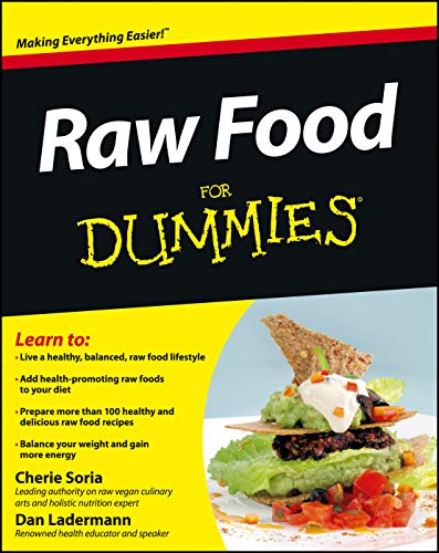 Dan Ladermann - Raw Food For Dummies - New Paperback