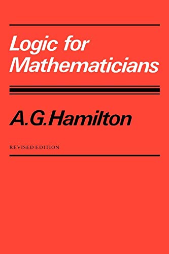 Hamilton - Logic for Mathematicians - New paperback or softback