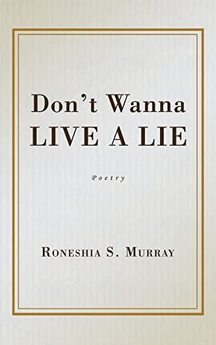 Murray - Don't Wanna Live A Lie - New paperback or softback