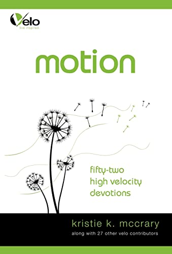 McCrary - Motion: High Velocity Devotions - New hardback or cased book
