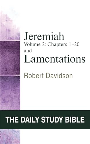 Davidson - Jeremiah & Lamentations (DSB-OT) Vol 2 - New paperback or s
