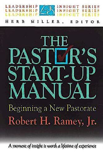 Ramey - Pastor's Start-Up Manual - New paperback or softback