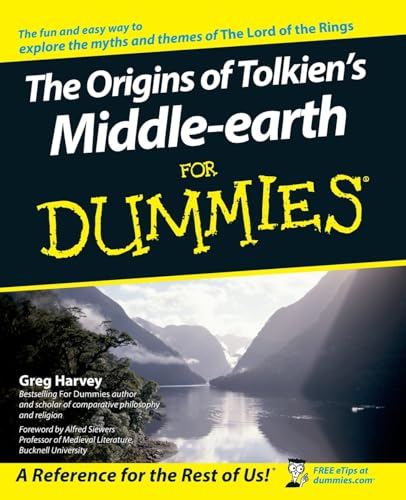 Greg Harvey - Origins of Tolkien's Middle-earth For Dummies - New