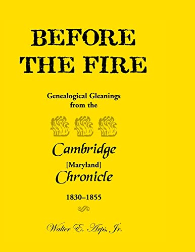 Arps Jr - Before the Fire: Genealogical Gleanings from the Cambridge C