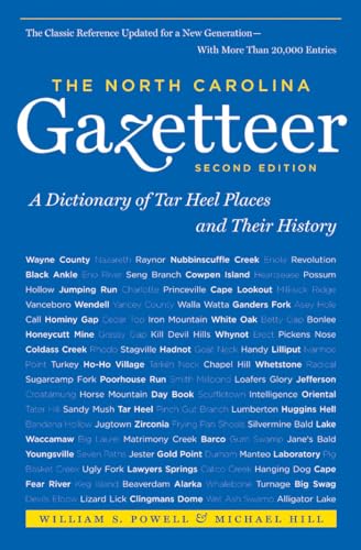 Powell - North Carolina Gazetteer, 2nd Ed: A Dictionary of Tar Heel Pl