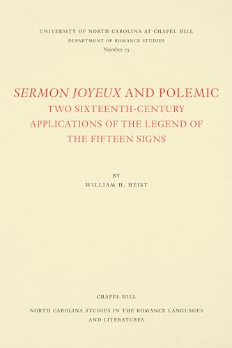 Heist - Sermon Joyeux and Polemic: Two Sixteenth-Century Applications