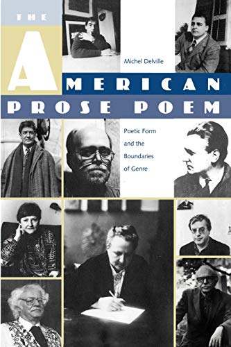 Delvill - American Prose Poem  Poetic Form and the Boundaries of Genre