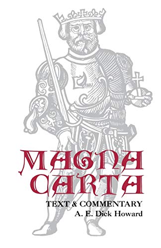 Howard - Magna Carta  Text and Commentary - New paperback or softback