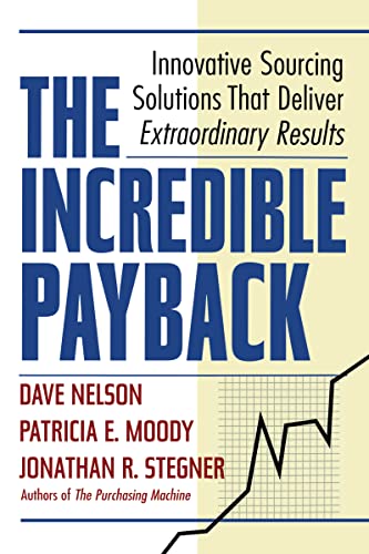 NELSON - Incredible Payback: Innovative Sourcing Solutions That Delive