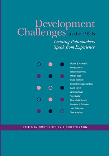 Zagha - Development Challenges in the 1990s: Leading Policymakers Spea