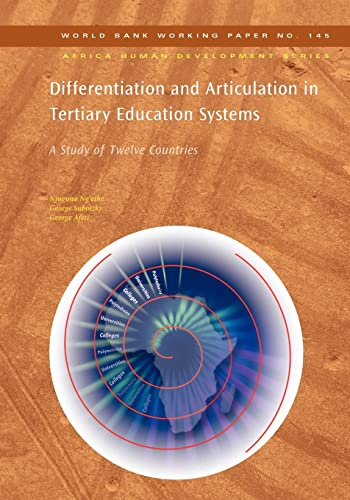 Ng'et - Differentiation and Articulation in Tertiary Education Systems