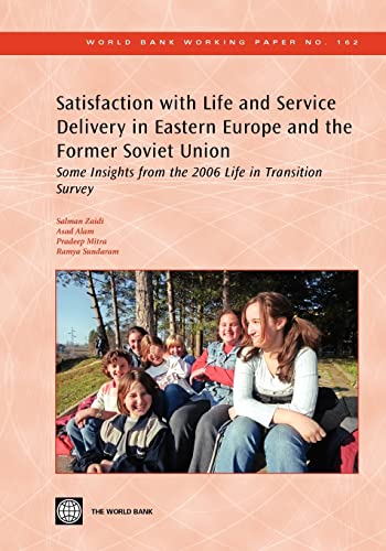 Zaidi - Satisfaction with Life and Service Delivery in Eastern Europe