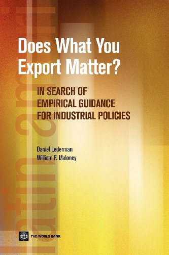 Lederman - Does What You Export Matter?: In Search of Empirical Guidan