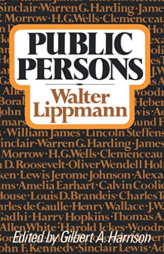 Lippmann - Public Persons - New paperback or softback