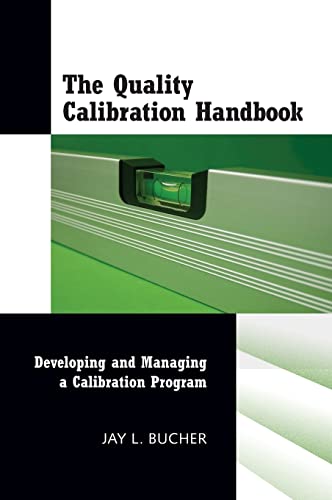 Bucher - Quality Calibration Handbook: Developing and Managing a Calib