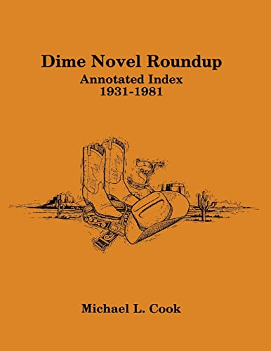 Cook - Dime Novel Roundup  Annotated Index, 1931-1981 - New paperback