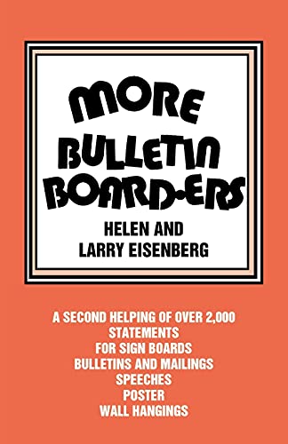 Eisenberg - More Bulletin Board-Ers  A Second Helping of Over 2,000 St