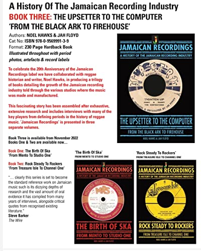 NOEL HAWKS & JAH FLO - UPSETTER TO THE COMPUTER - - New BOOK