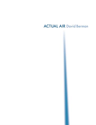 DAVID BERMAN - ACTUAL AIR - New MISC MERCHANDISE