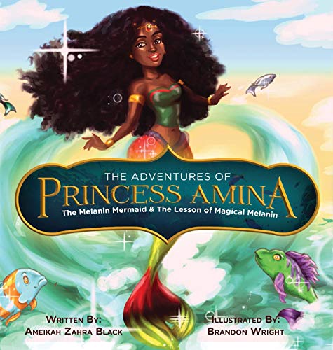 Black - Adventures of Princess Amina The Melanin Mermaid and The Lesso