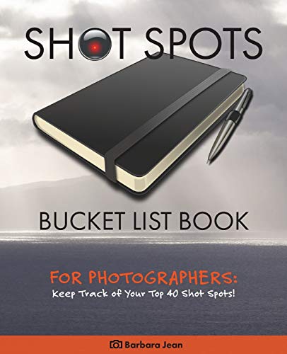 Jean - Shot Spots Bucket List Book For Photographers - New paperback o