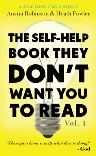 Robinson - Self-Help Book They Don't Want You To Read  Volume 1 - New