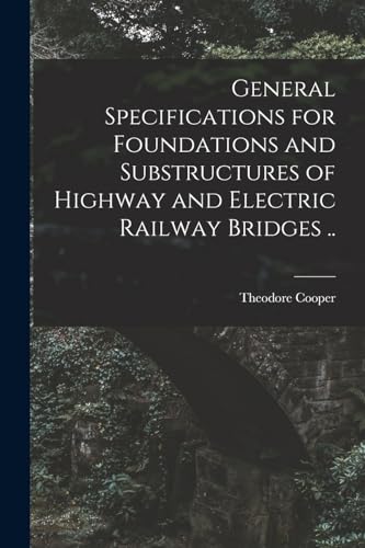 Cooper - General Specifications for Foundations and Substructures of H