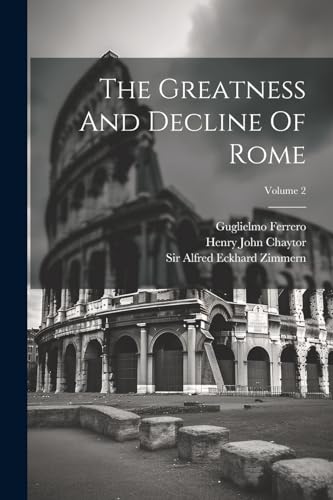 Ferrero - Greatness And Decline Of Rome; Volume 2 - New paperback or s