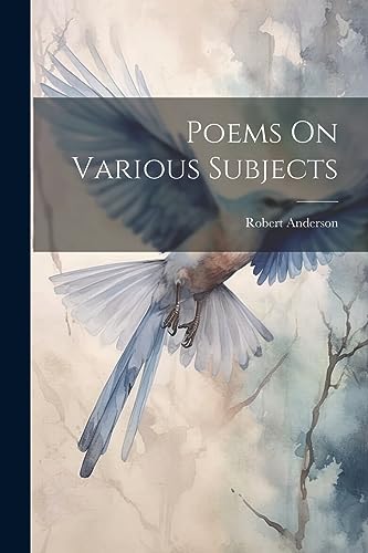 Anderson - Poems On Various Subjects - New paperback or softback