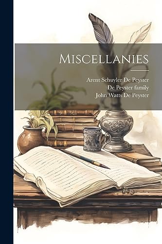 De Peyster - Miscellanies - New paperback or softback