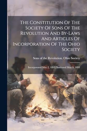 Sons of the Revoluti - Constitution Of The Society Of Sons Of The Revo