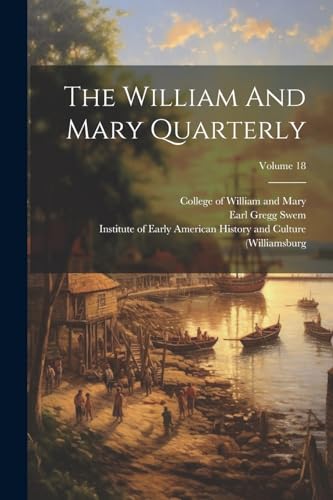 yler - William And Mary Quarterly; Volume 18 - New paperback or softba
