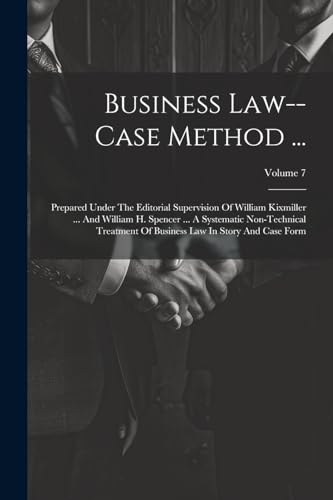 Anonymous - Business Law--case Method ...: Prepared Under The Editoria