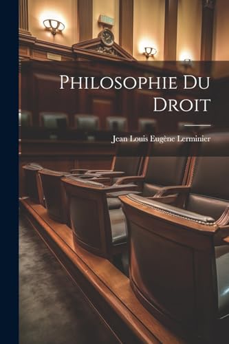 Lerminier - Philosophie Du Droit - New paperback or softback