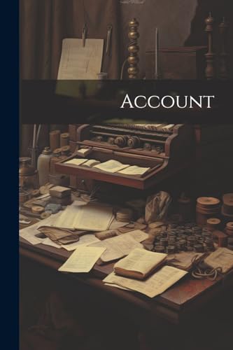 Anonymous - Account - New paperback or softback