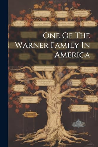 Anonymous - One Of The Warner Family In America - New paperback or sof