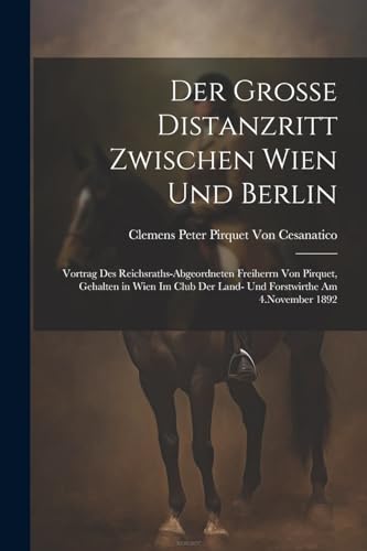 Von Cesanatico - Der Grosse Distanzritt Zwischen Wien Und Berlin: Vort