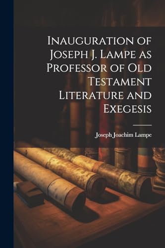 Lamp - Inauguration of Joseph J.  as Professor of Old Testament Litera