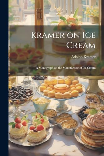 Kramer - on ice Cream; a Monograph on the Manufacture of ice Cream - N