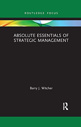Witcher - Absolute Essentials of Strategic Management - New paperback