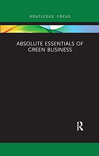 Sitkin - Absolute Essentials of Green Business - New paperback or soft