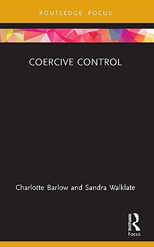 Sandra Walklat - Coercive Control - New Paperback